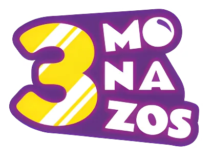 Logo oficial de 3 Monazos